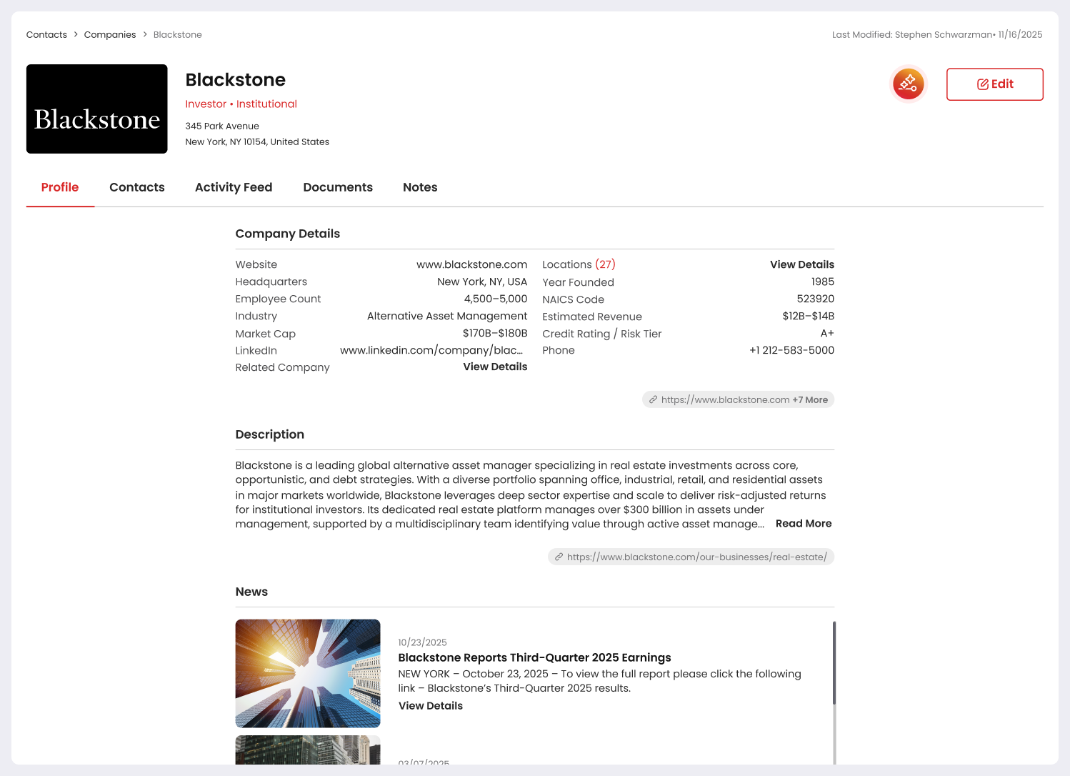 Option with the bigger button